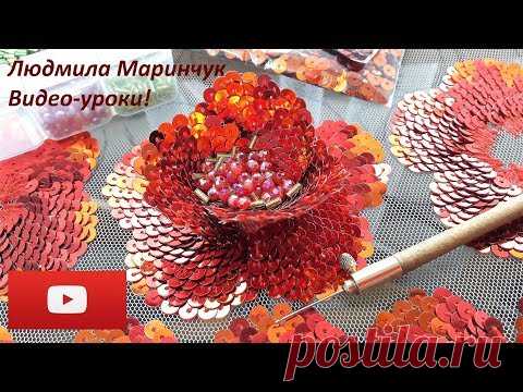 Люневильская вышивка  для начинающих! Видео - урок!