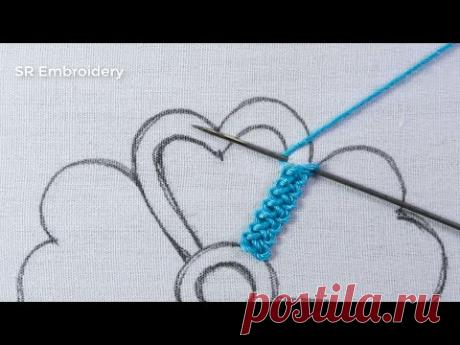 Hand Embroidery Beautiful Braid Stitch Flower Design With Easy Sewing Needle Work Tutorial Dear Viewer,#SR Embroidery,This video about: Hand Embroidery Beautiful Braid Stitch Flower Design With Easy Sewing Needle Work TutorialHope you are enjoying ...
