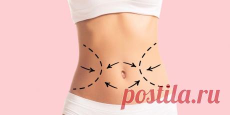 Сгоняем жирок с живота и боков
