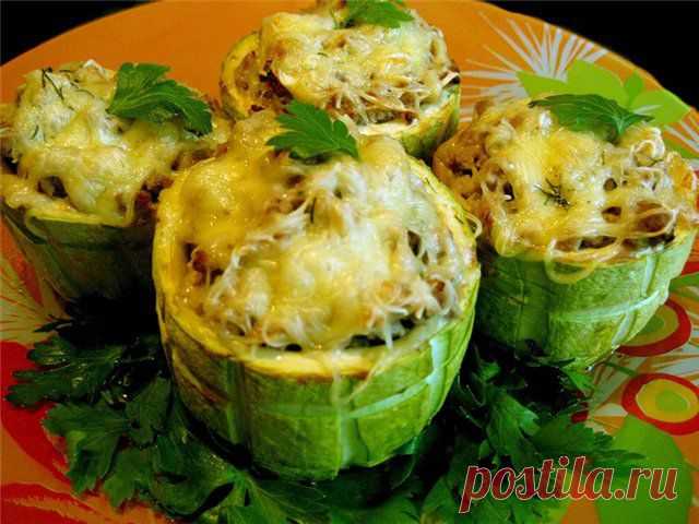 Фаршированные кабачки | Красота Жизни