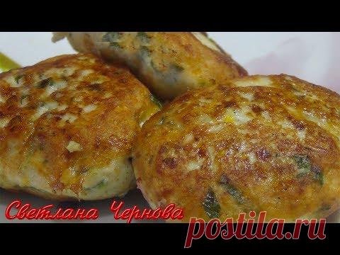 Куриные Котлетки с Овощами  (Очень Сочные, Домашний Рецепт)/Chicken Cutlets