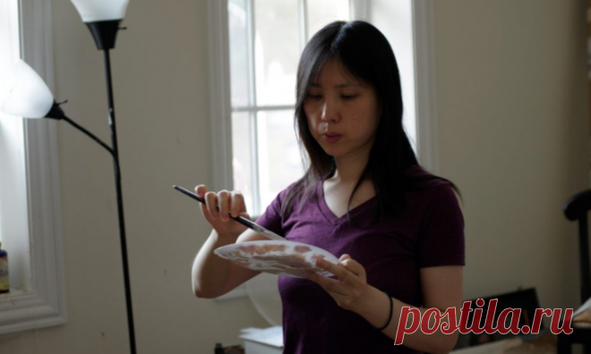 Художник Mary Qian. Образ женщины