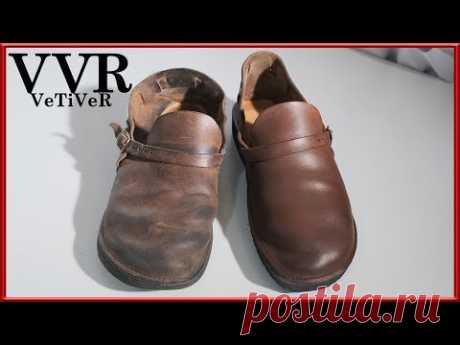 [ASMR] Чистая и восстановленная кожаная обувь 'AURORA SHOE & CO' 'Middle English'