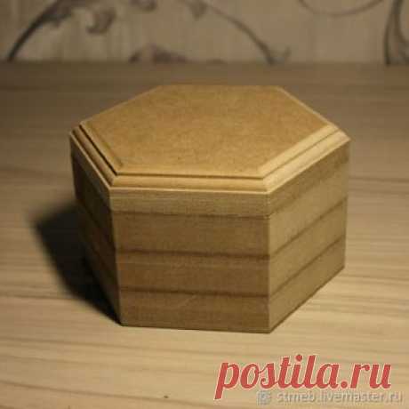 Шкатулка шестигранная с1515в3 (15 см диаметр) – купить в интернет-магазине на Ярмарке Мастеров с доставкой Шкатулка шестигранная с1515в3 (15 см диаметр) - купить или заказать в интернет-магазине на Ярмарке Мастеров | Заготовка шестигранная шкатулка с1515в3 для&hellip;