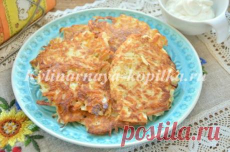 Драники картофельные: рецепт классический (пошаговый с фото)