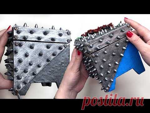 DIY How to make a beautiful box | The idea of crafts from cardboard and paper - YouTube