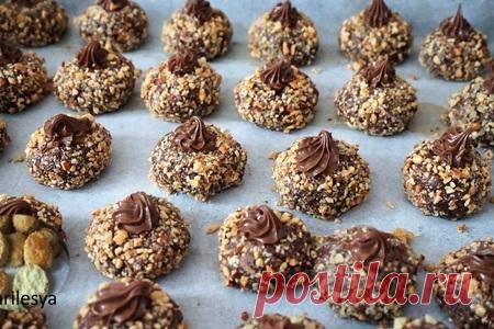 Пирожное ореховые гнёзда без выпечки – пошаговый рецепт с фотографиями