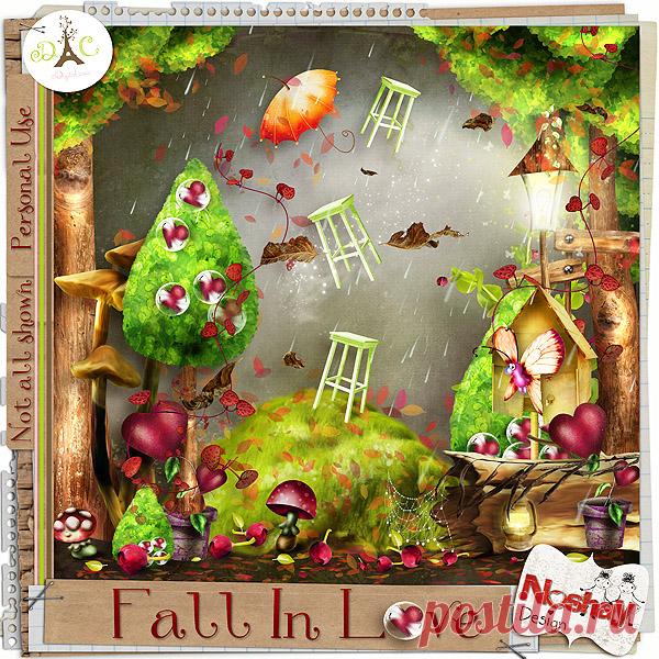 Осенний скрап-комплект - Fall in love