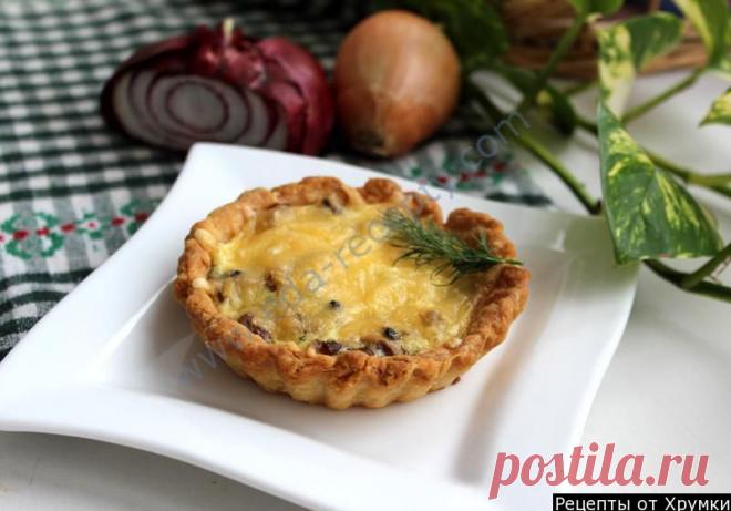 Тарталетки с грибами рецепт с фото