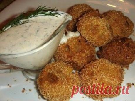 Лучшие кулинарные рецепты: Закусочка из шампиньонов