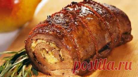 Банкетный рулет из говядины с сыром - Dynastyofchefs.ru