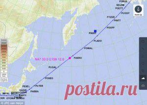 Загадки планеты:странное свечение над Тихим океаном
