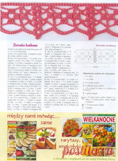 Irish crochet &amp;: Отделочные вставки и кружевные края (крючок).