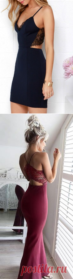 (146) Fashion Dress: Интересные элементы а платьях