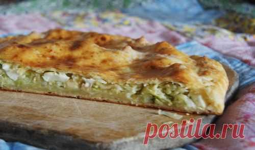 Пирог с капустой и яйцами | Домашний Ресторан