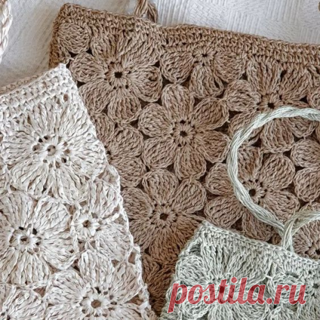 Милые цветочки... | Дневник вязальщицы | Дзен