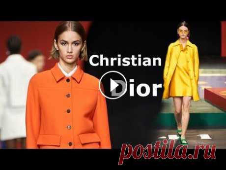 Dior мода весна-лето 2022 в Париже | Стильная одежда и аксессуары В коллекции весна-лето 2022, представленную брендом Christian Dior в рамках Недели моды в Париже, дизайнер Мария Грация Кьюри делает ставку на яркое, ...