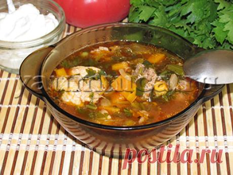Рецепт куриного супа с клецками