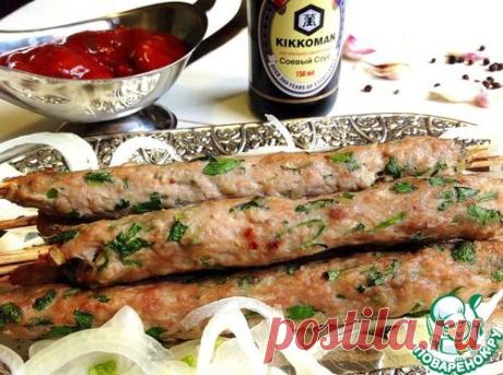 Люля-кебаб в духовке - кулинарный рецепт