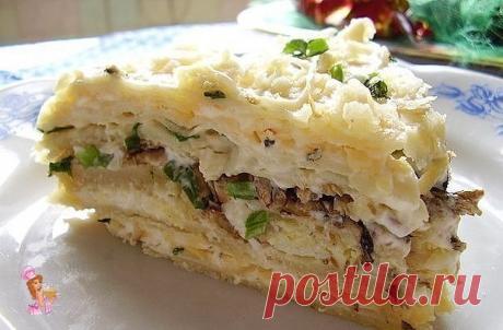 ШПРОТНЫЙ ТОРТ от Перчинки