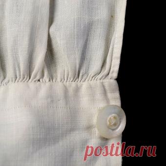 Man’s linen shirt, late 18th century – INSIDE OUT