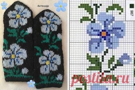 жаккардовые узоры — рукавички с жаккардовым узором | OK.RU