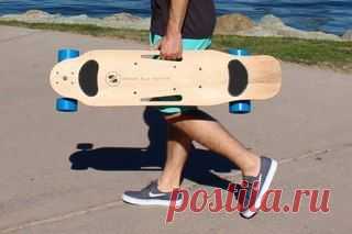 Электрический скейтборд Zboard 2 способен проехать около 39 км без подзарядки / Интересное в IT