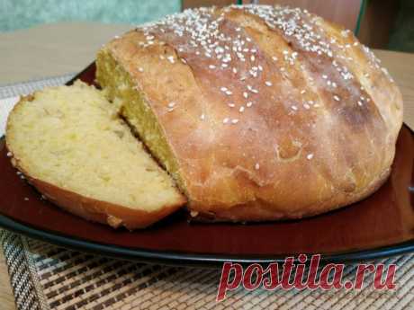 Домашний хлеб из тыквы в духовке