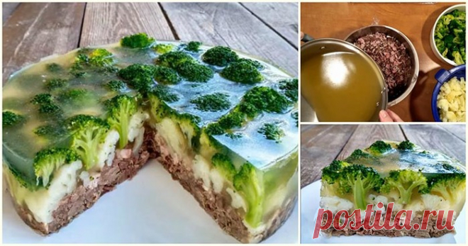 Закусочный мясной торт «Леший» — невероятная подача праздничного блюда
