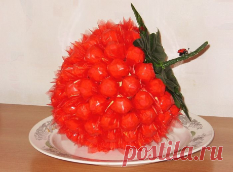 МК Малина из конфет
