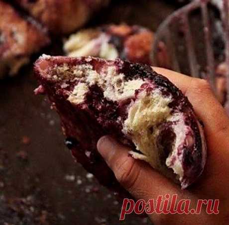 Шведские булочки с черникой от Джейми Оливера.