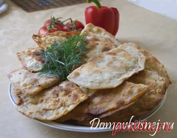 Домашние чебуреки с мясом - а Дома Вкусней