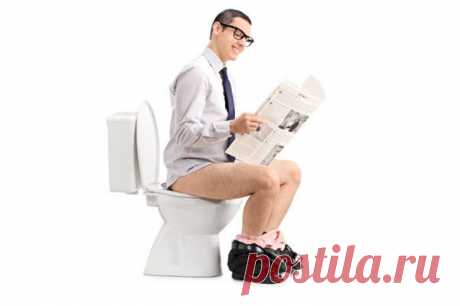 Ты сидел в туалете неправильно всю свою жизнь. Вот как надо