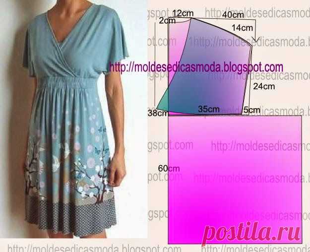 Платье. Легко сделать.
