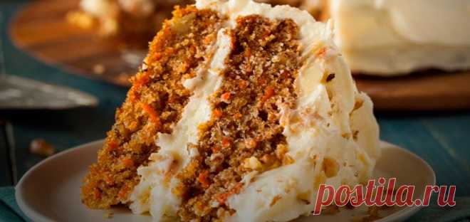 Морковный пирог 5 простых и вкусных рецепта приготовления пирога