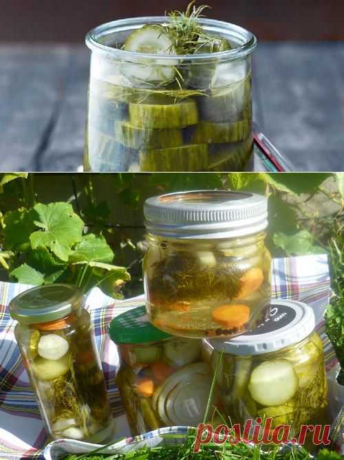 МАРИНОВАННЫЕ ОГУРЦЫ по-норвежски