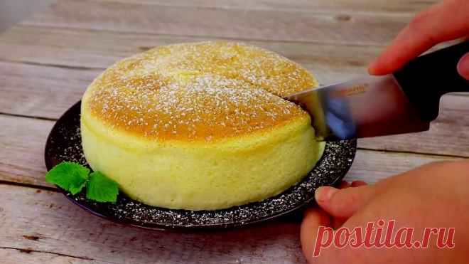 Пышный и нежный Чизкейк Суфле 🍮
