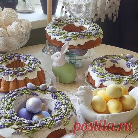 Готовимся к Пасхе: Рецепты самых вкусных куличей + интересные идеи для их декора. | Красота Рукодельная | Яндекс Дзен
