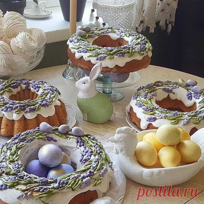 Готовимся к Пасхе: Рецепты самых вкусных куличей + интересные идеи для их декора. | Красота Рукодельная | Яндекс Дзен