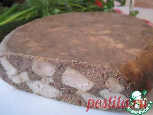Мясо пресованое в чулке