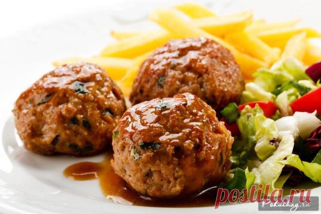 Ёжики из фарша с рисом с подливкой: рецепт с фото