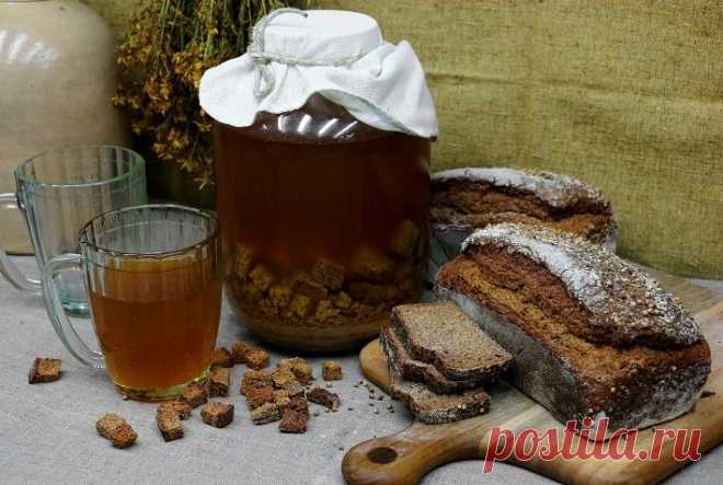 Приготовление кваса за три часа: последовательность работ