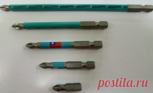 Какие бывают биты для шуруповерта (часть1) | Ремхак | Яндекс Дзен