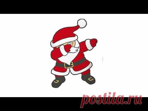 How to draw Santa Claus - Как нарисовать Деда Мороза