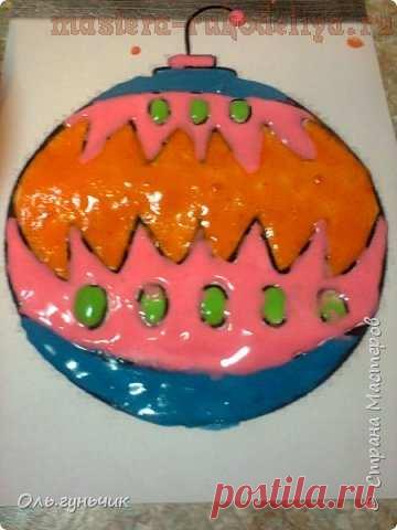 Мастер-класс по росписи: Новогодние шарики