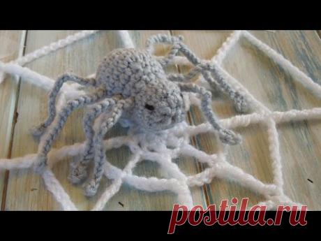 (crochet) How To Crochet a Spider - Yarn Scrap Friday