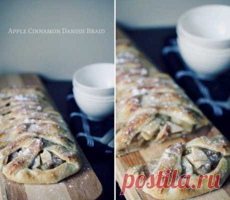 Датская плетенка с яблоками - рецепт и способ приготовления, ингридиенты | sloosh