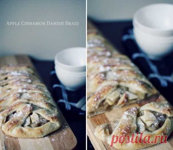Датская плетенка с яблоками - рецепт и способ приготовления, ингридиенты | sloosh
