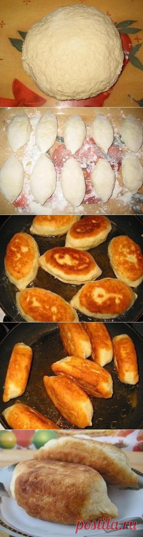 Как приготовить пирожки на сметанном тесте - рецепт, ингридиенты и фотографии