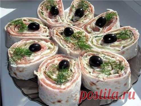 21 РЕЦЕПТ ЗАКУСОК ИЗ ЛАВАША